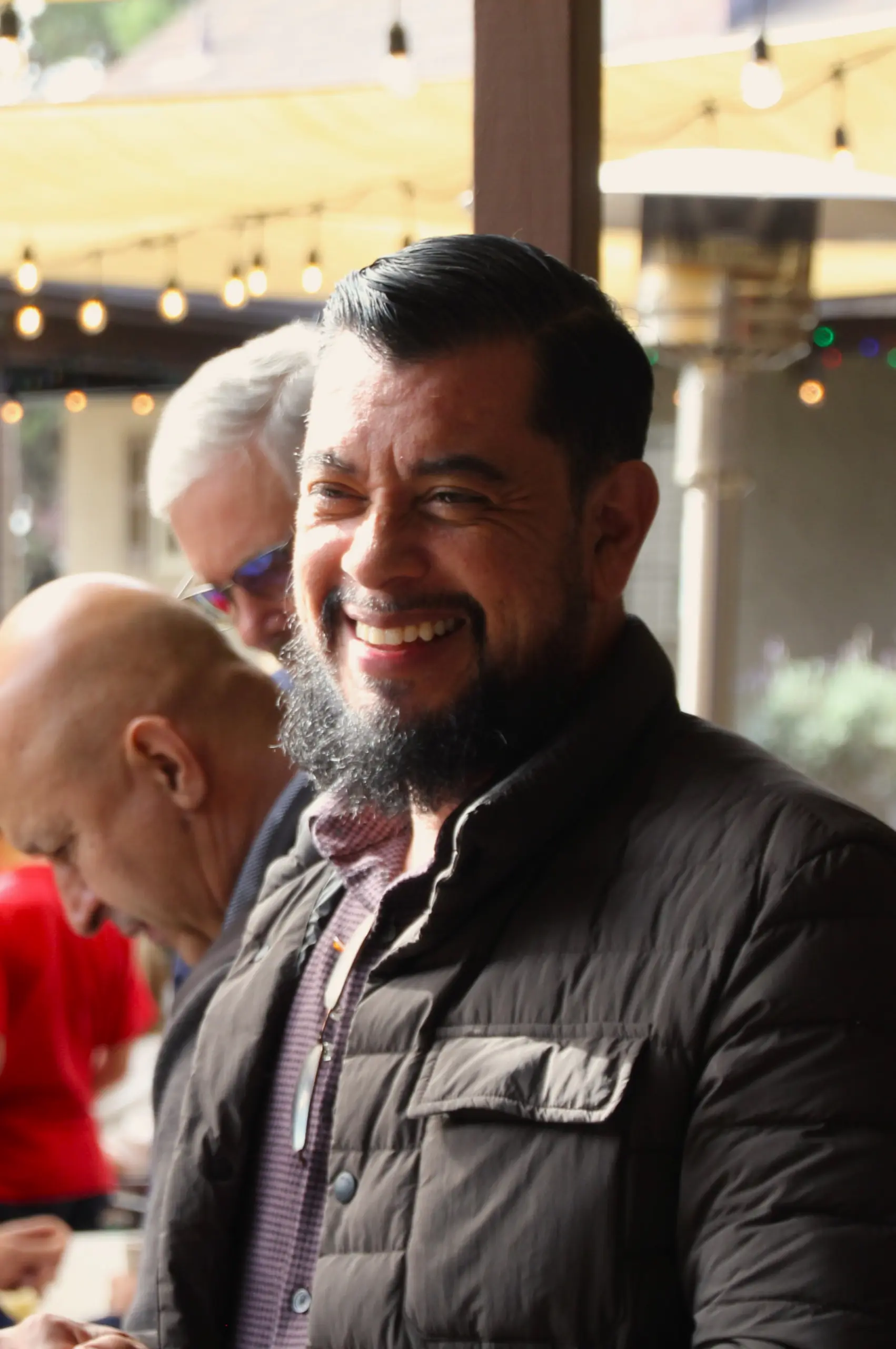 Ricardo smiling